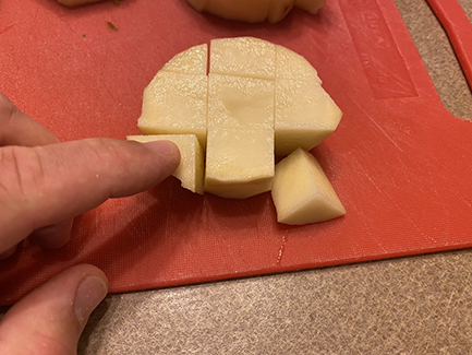 Diced Potatoes