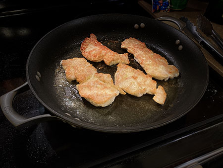 Cutlets Cooking