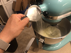 Adding Sugar to the Egg Whites