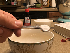 1/4 teaspoon of Cream of Tarter