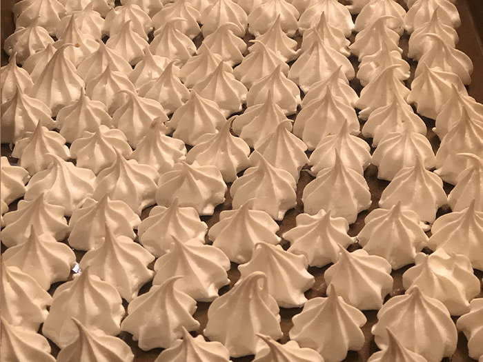 Meringues in the Oven