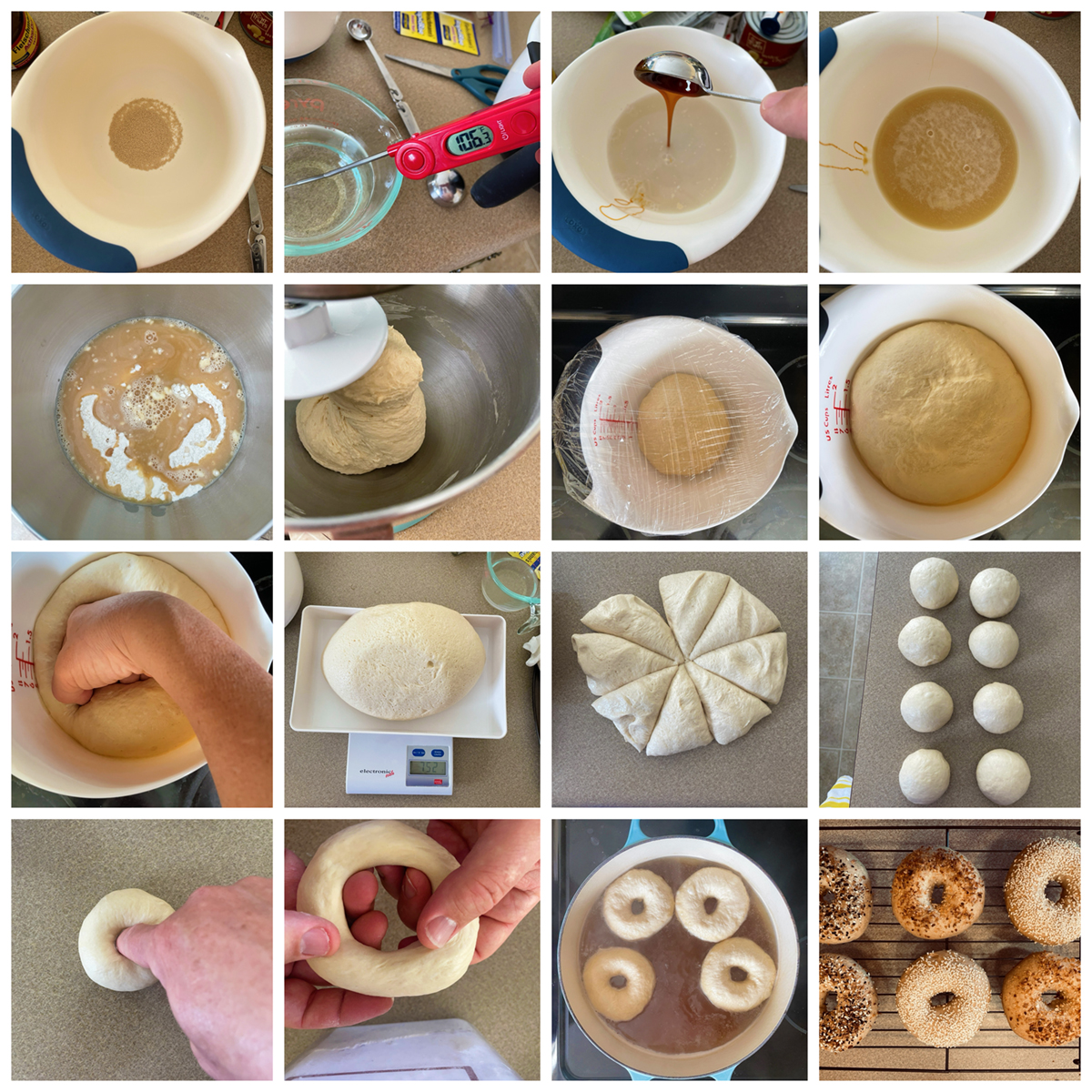 Steps to Make Bagels