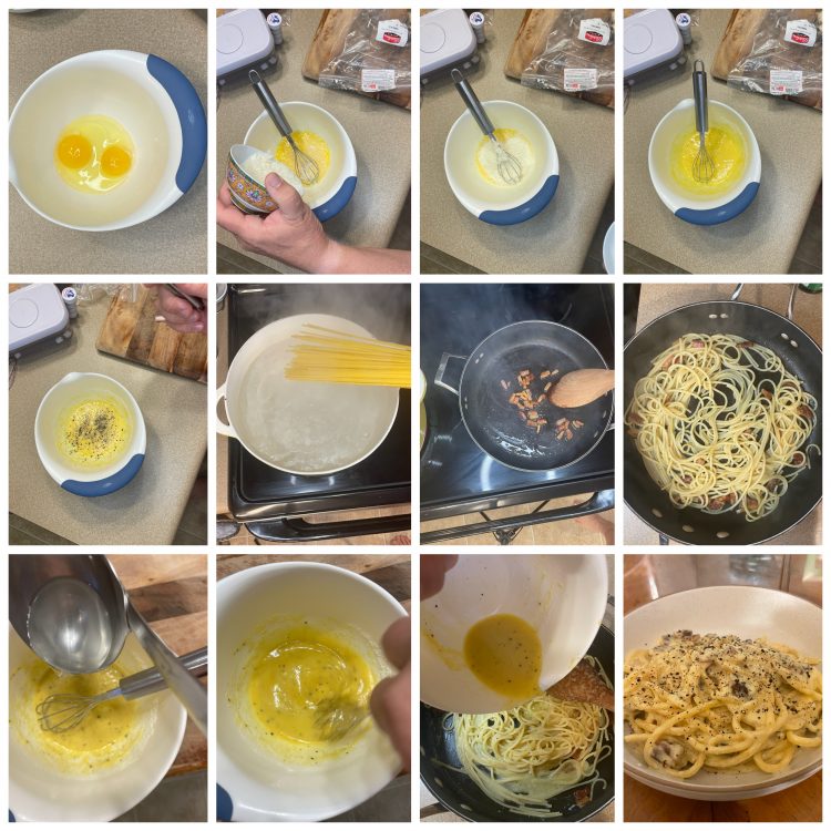 Carbonara Grid of Steps